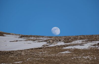 Barren Landscape with Winter Moonrise