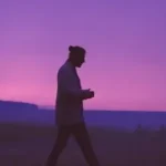 Man in White Shirt Standing on Green Grass Field during Sunset