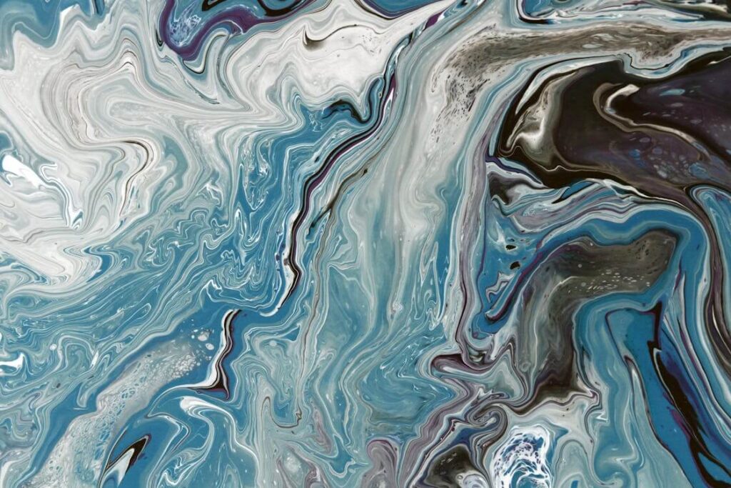Painting Pouring Technique