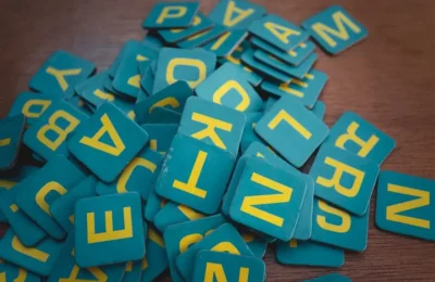 Blue and Yellow Lego Blocks