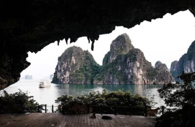 Limestone Karsts at Ha Long Bay