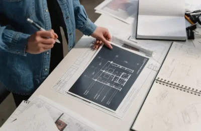 Person in Blue Denim Jacket Holding White Printer Paper