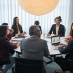 People Having a Meeting at the Office